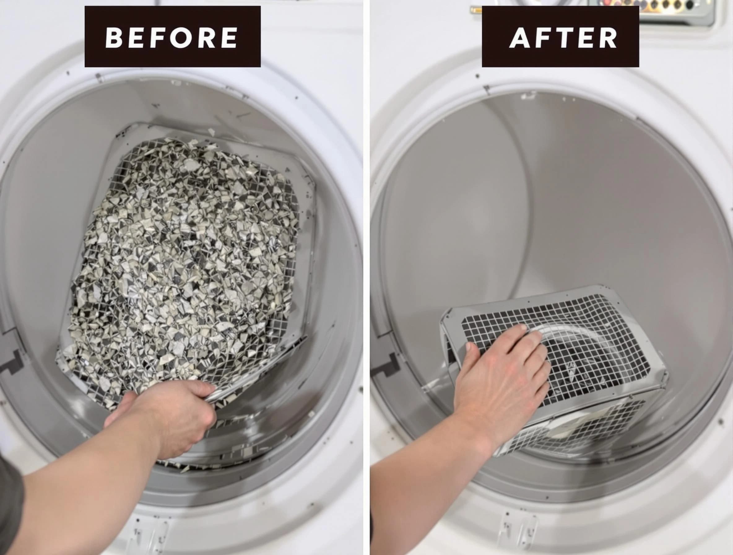 Professional lint trap cleaning by Dracut Dryer Vent Cleaning in Dracut
