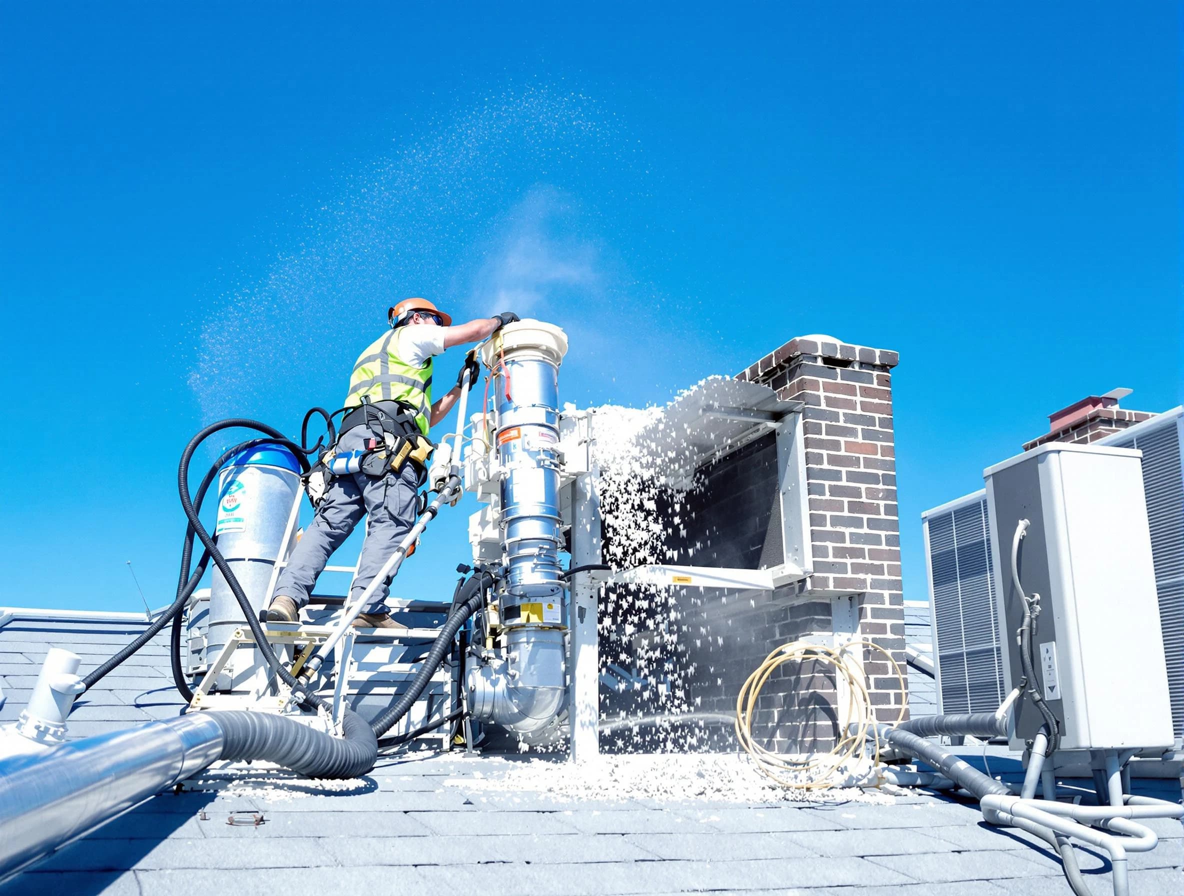 Expert roof dryer vent cleaning by Dracut Dryer Vent Cleaning in Dracut