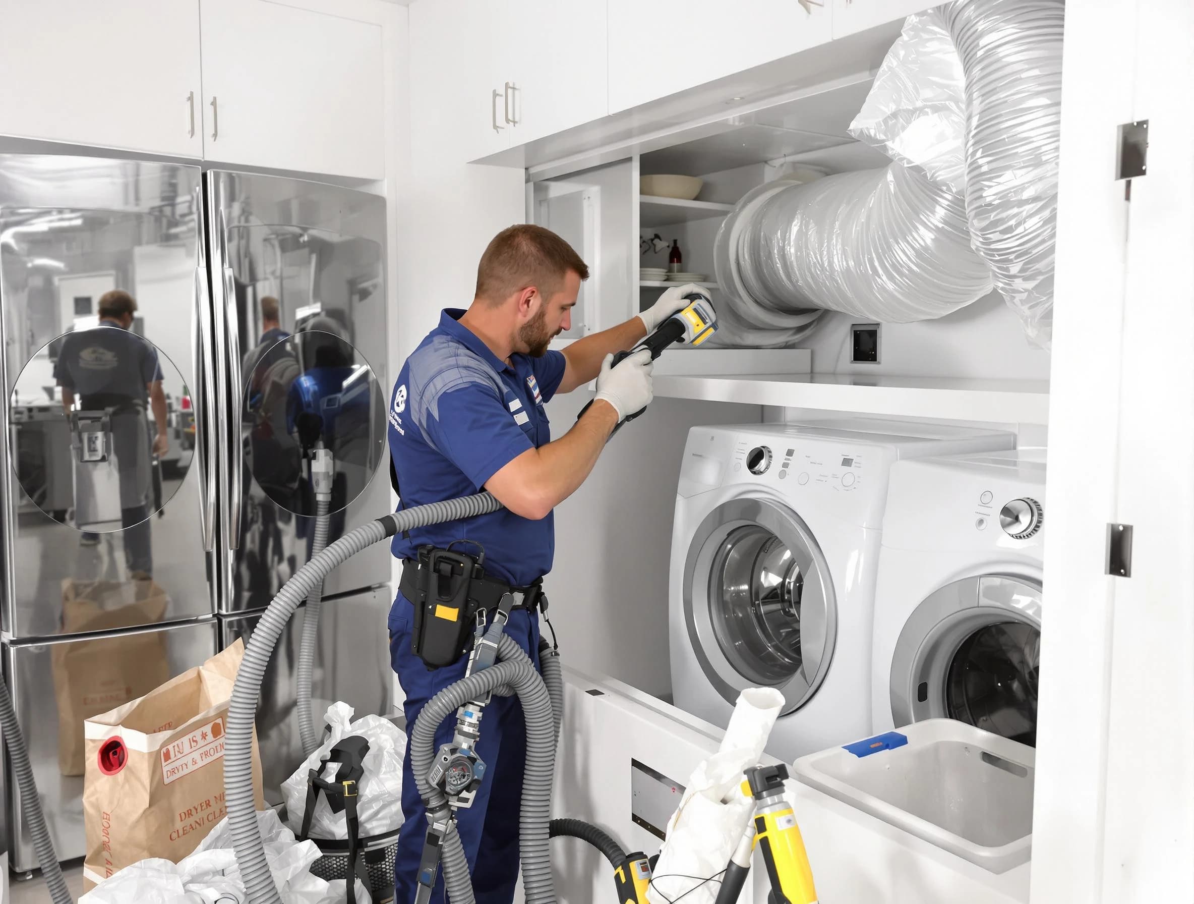 Professional duct cleaning by Dracut Dryer Vent Cleaning in Dracut