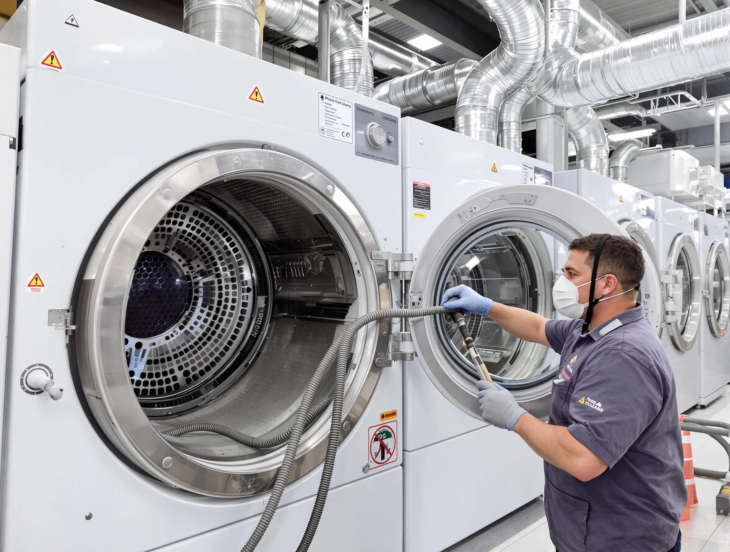 Industrial-grade dryer vent cleaning by Dracut Dryer Vent Cleaning in Dracut