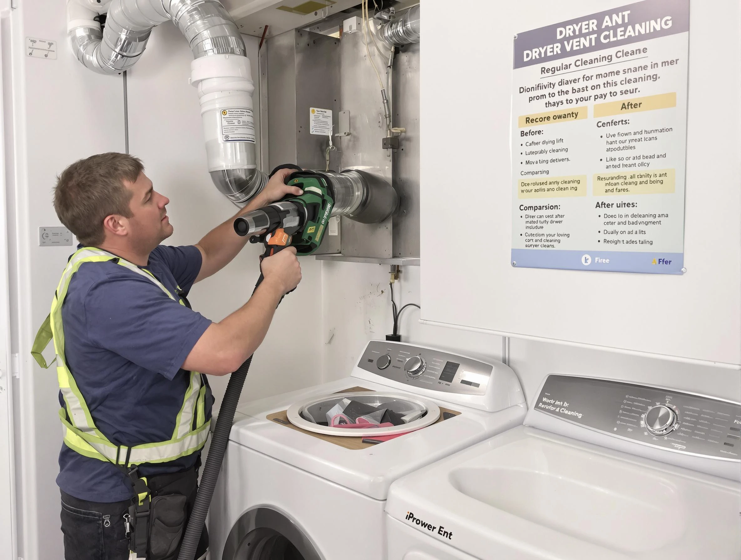 Dryer Vent Cleaning in Dracut