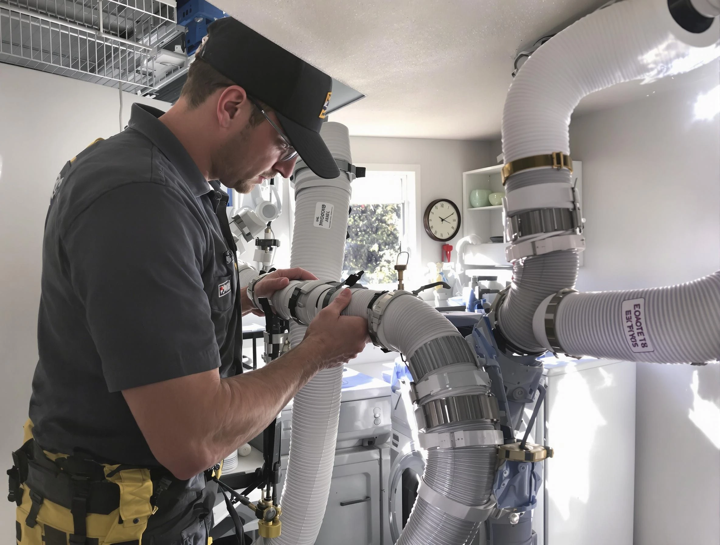 Dryer Vent Hose Installation in Dracut