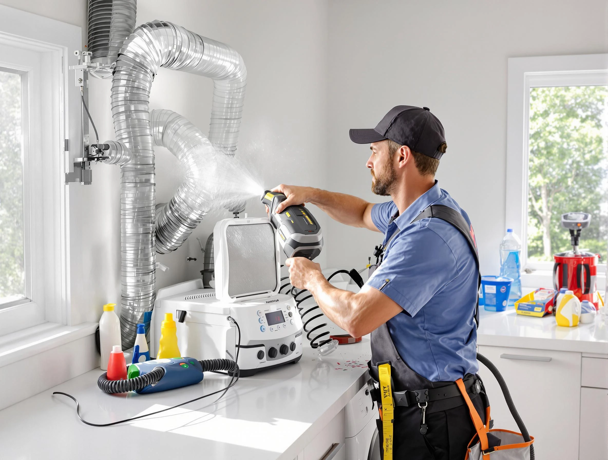 Residential Dryer Vent Cleaning in Dracut