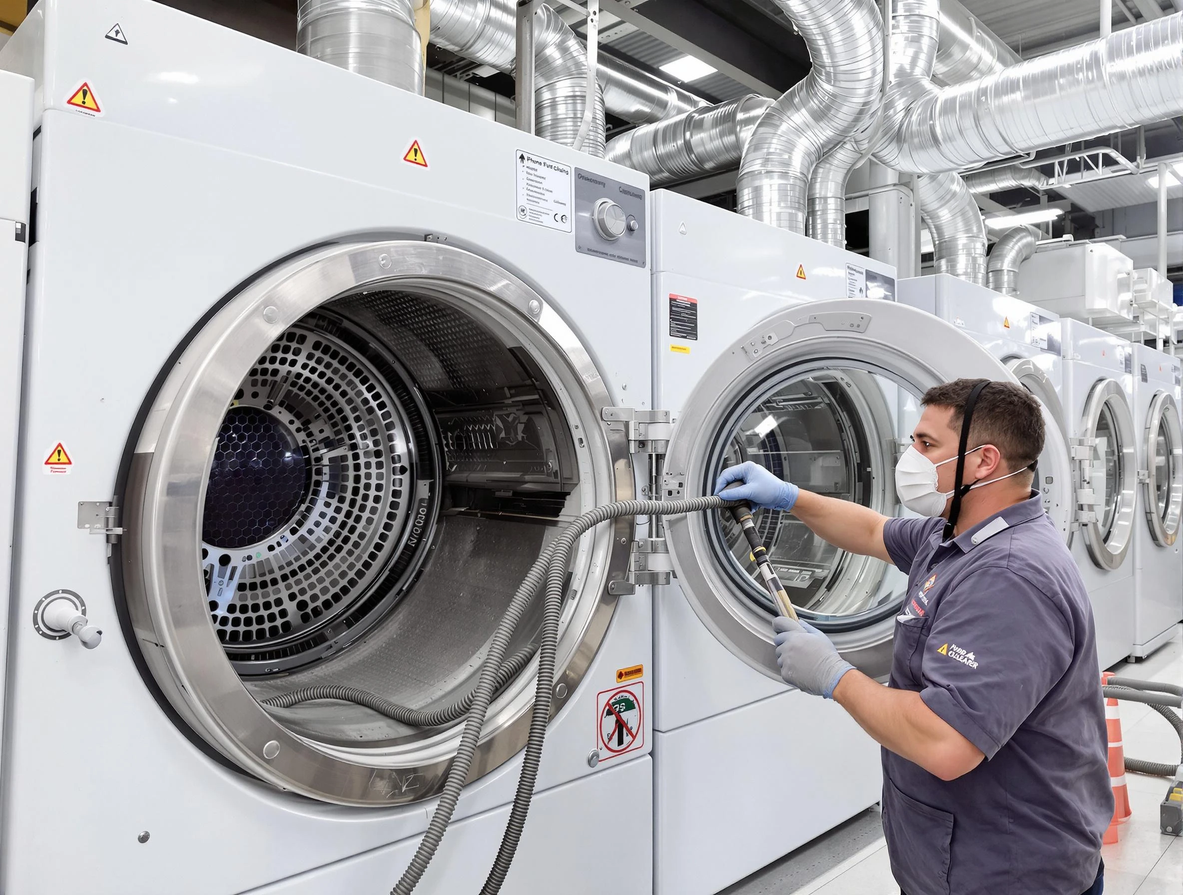 Industrial-grade dryer vent cleaning by Dracut Dryer Vent Cleaning in Dracut